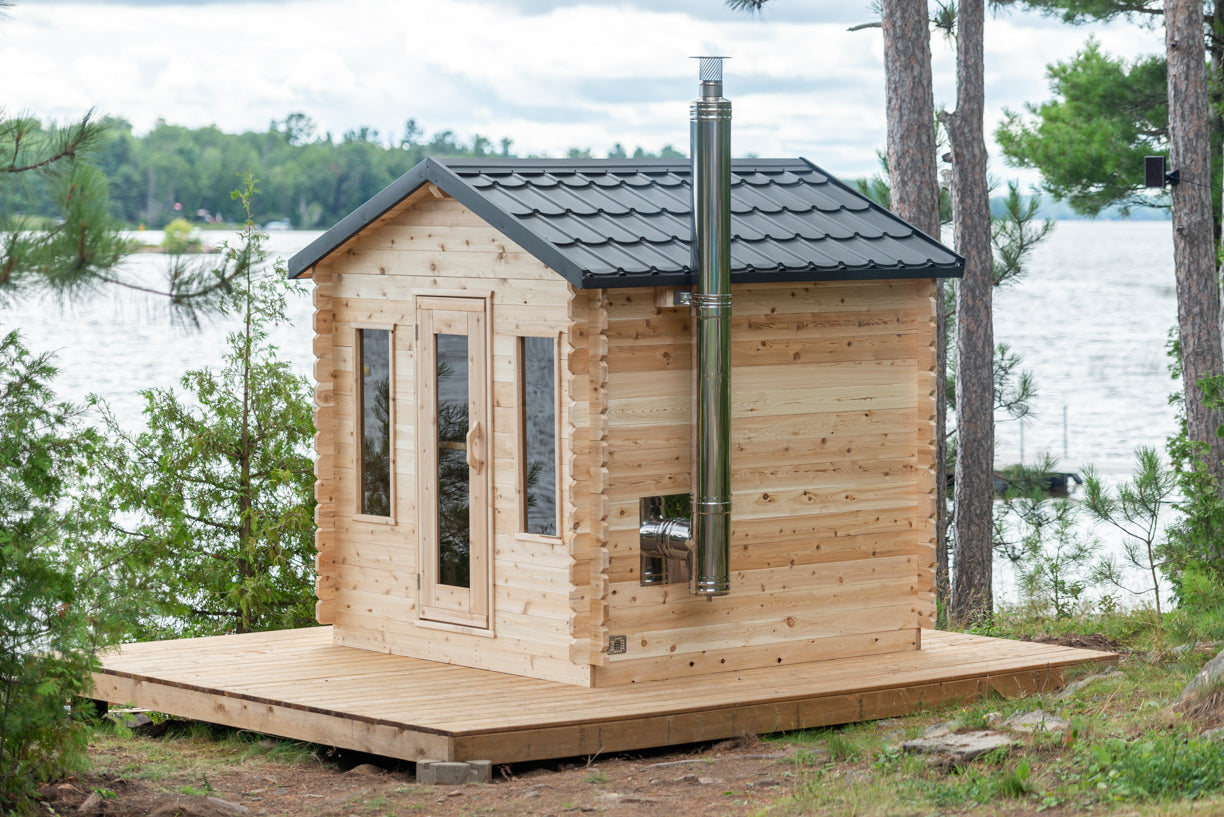 Outdoor Wood Saunas
