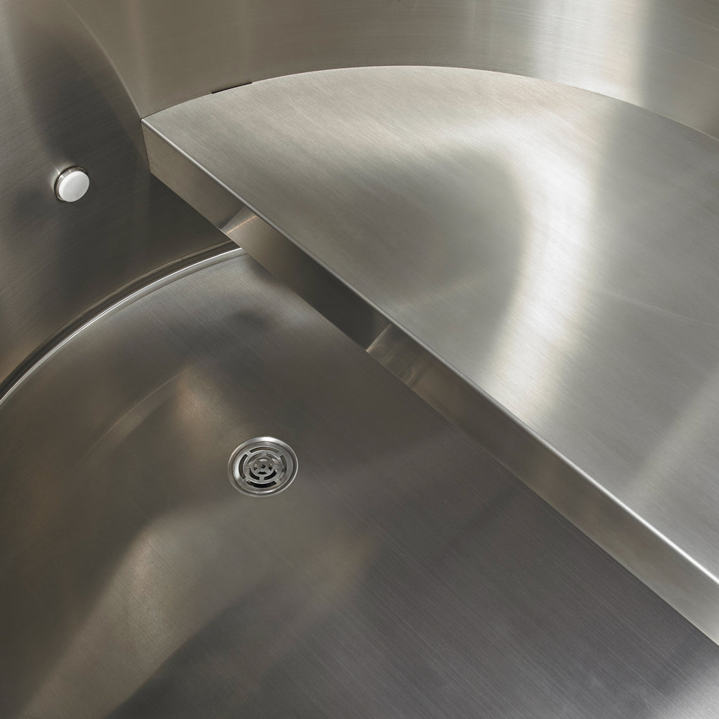 Dynamic Cold Therapy Barrel Spa 304 Stainless Steel Cold Plunge