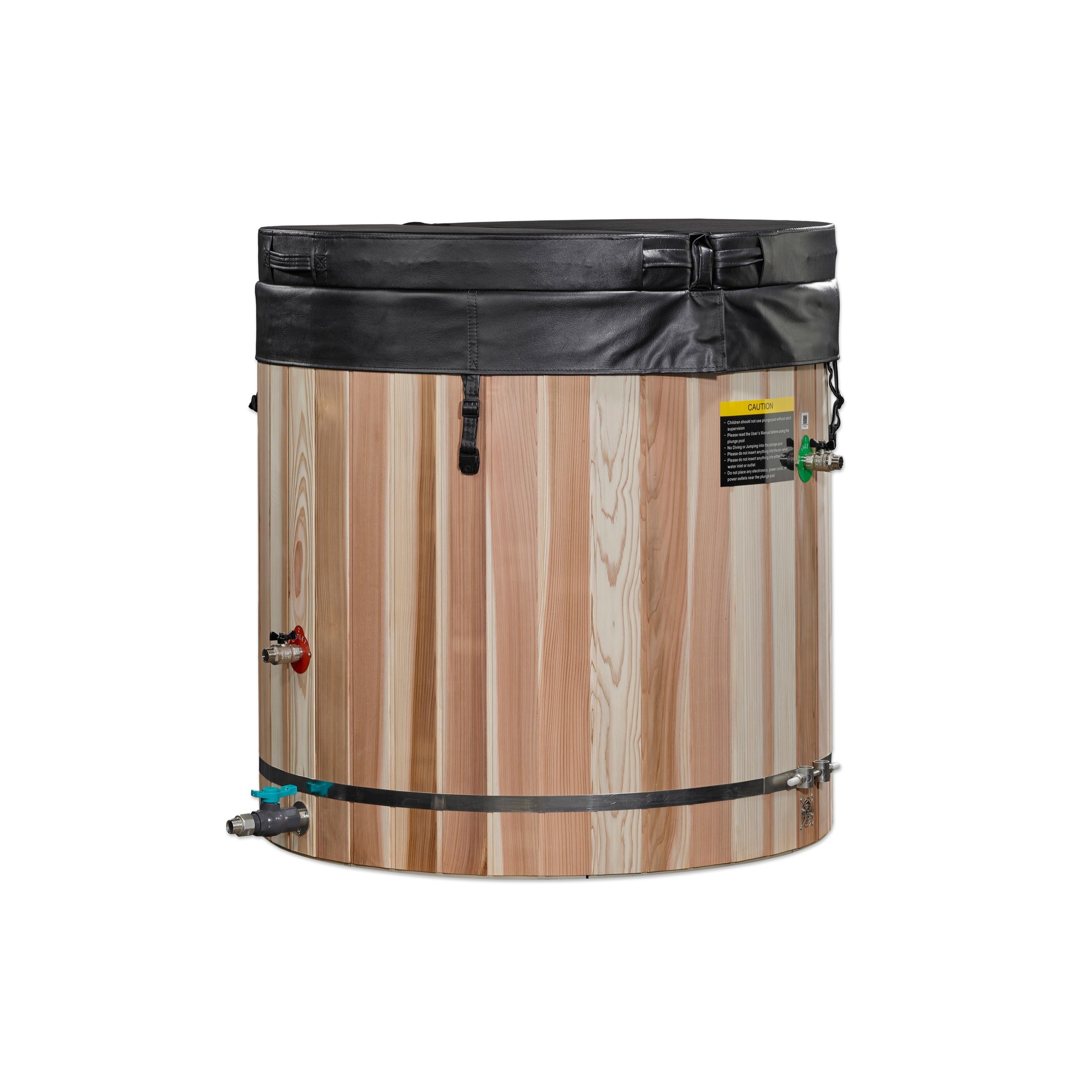 Dynamic Cold Therapy Barrel Spa 304 Stainless Steel Cold Plunge