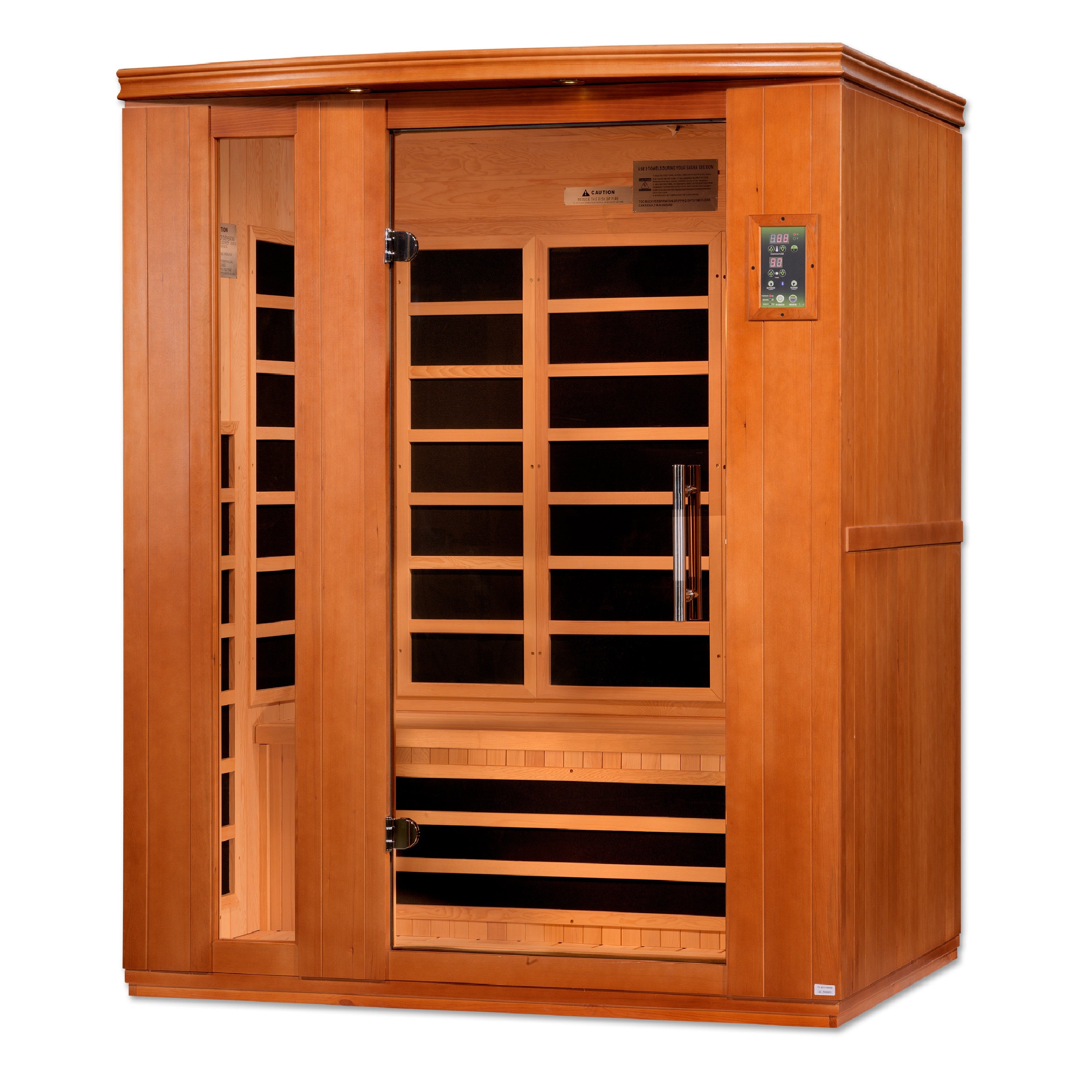 Dynamic Lugano 3-Person Low EMF Far Infrared Sauna