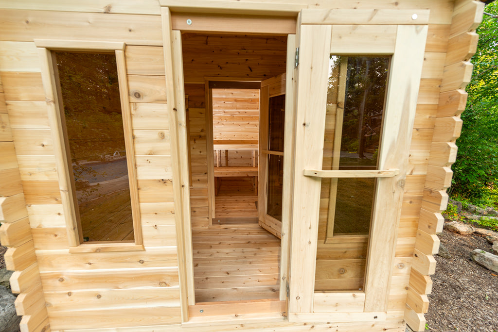 Georgian Cabin Sauna + Changeroom