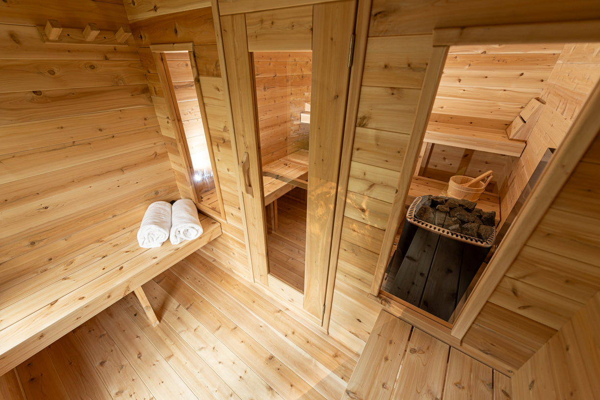 Georgian Cabin Sauna + Changeroom