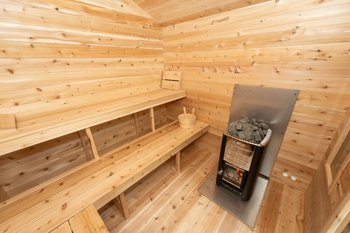 Georgian Cabin Sauna + Changeroom